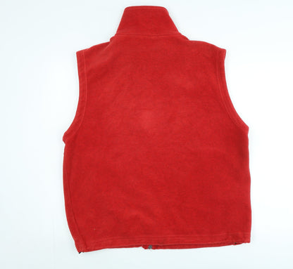 Mens UK Size M Campagnold Red Gilet