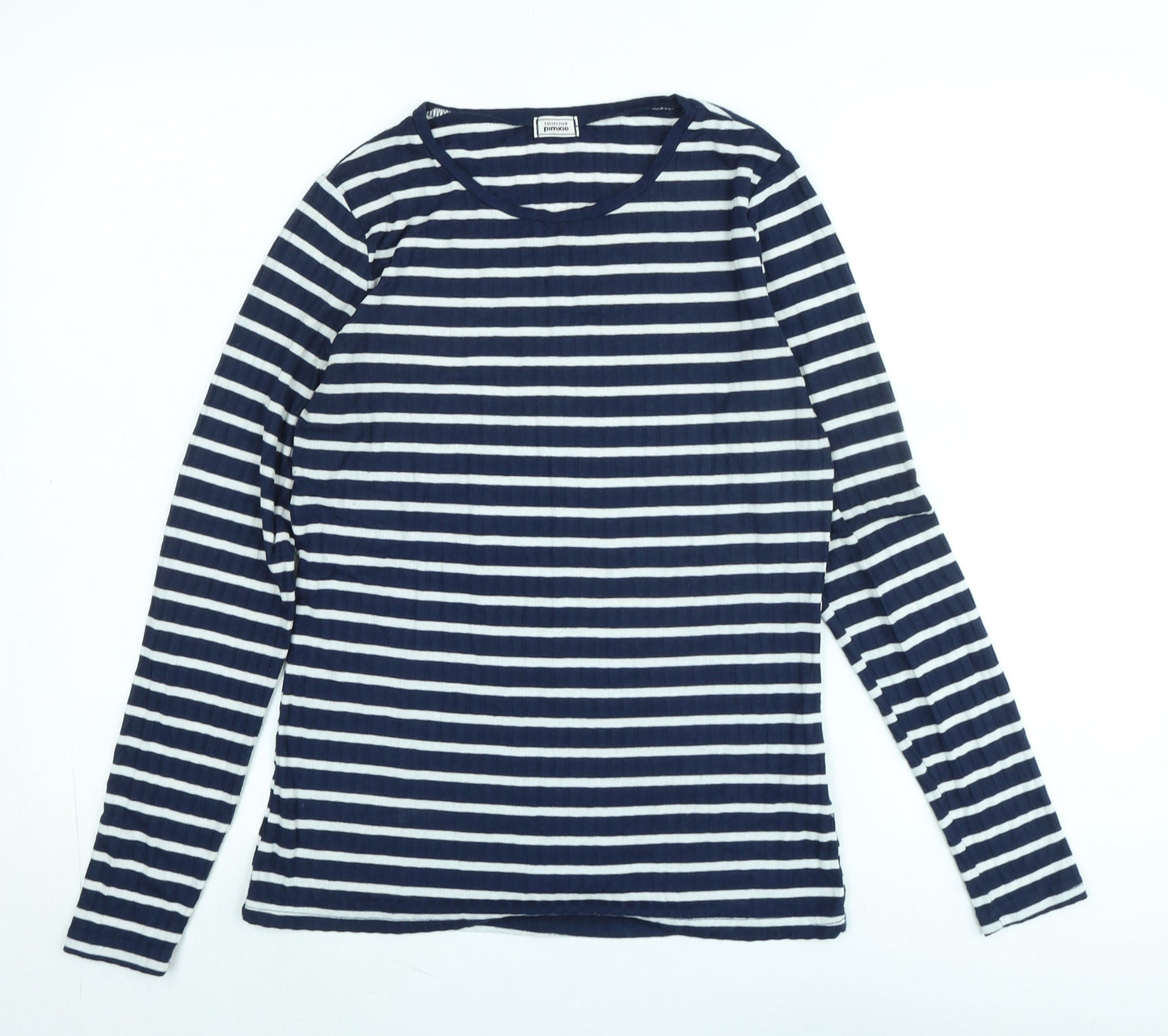 Womens UK Size M Pimkie Blue Jersey T-Shirt
