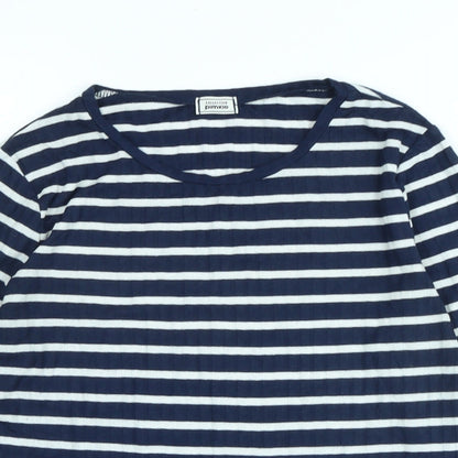 Womens UK Size M Pimkie Blue Jersey T-Shirt