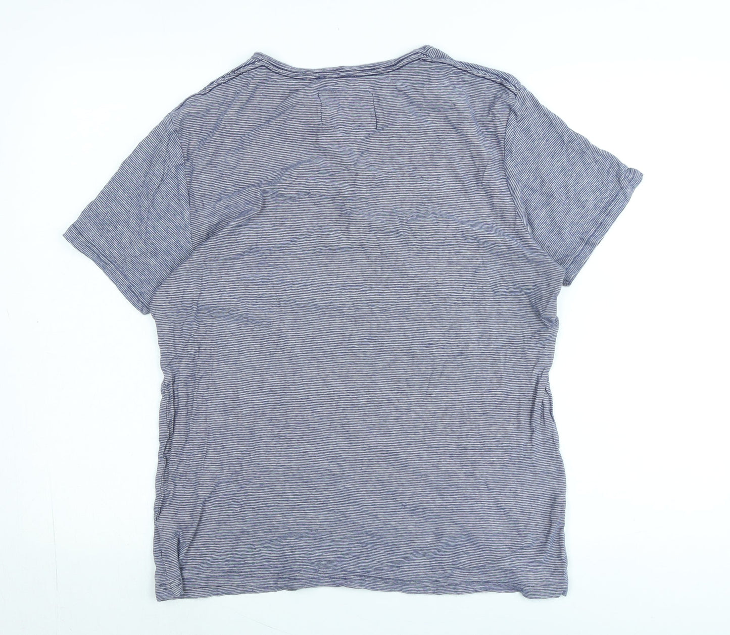 Womens UK Size M Jeanswest Blue Basic T-Shirt