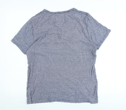 Womens UK Size M Jeanswest Blue Basic T-Shirt