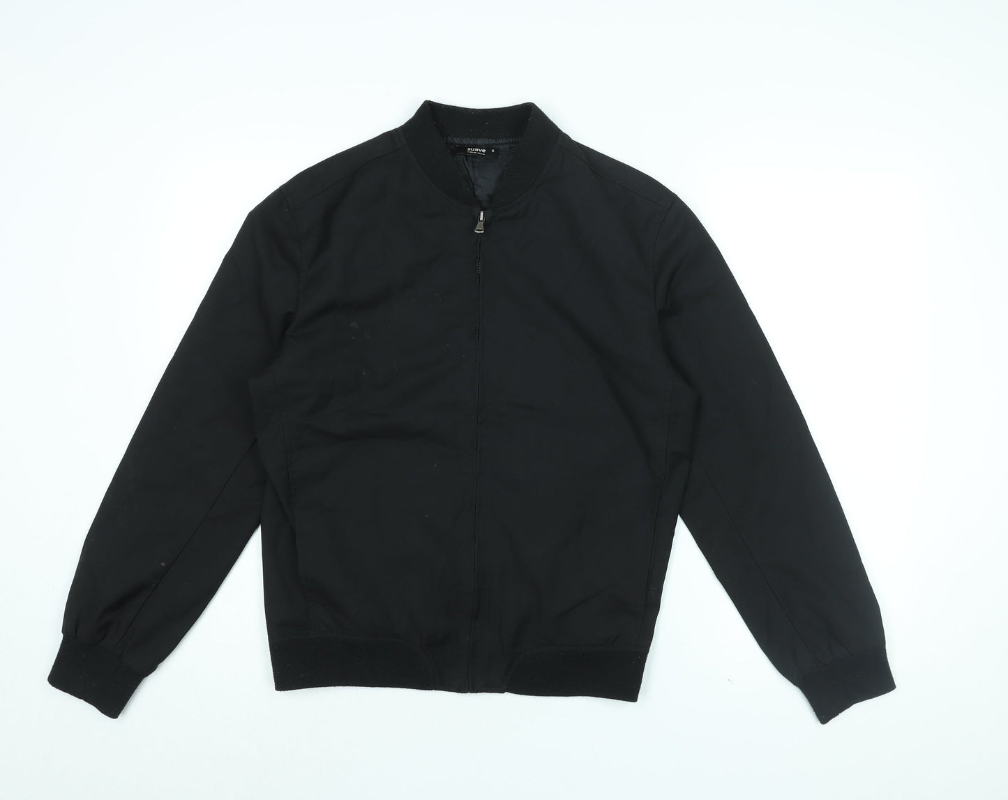 Mens UK Size S Suave Black Jacket