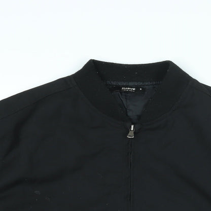 Mens UK Size S Suave Black Jacket