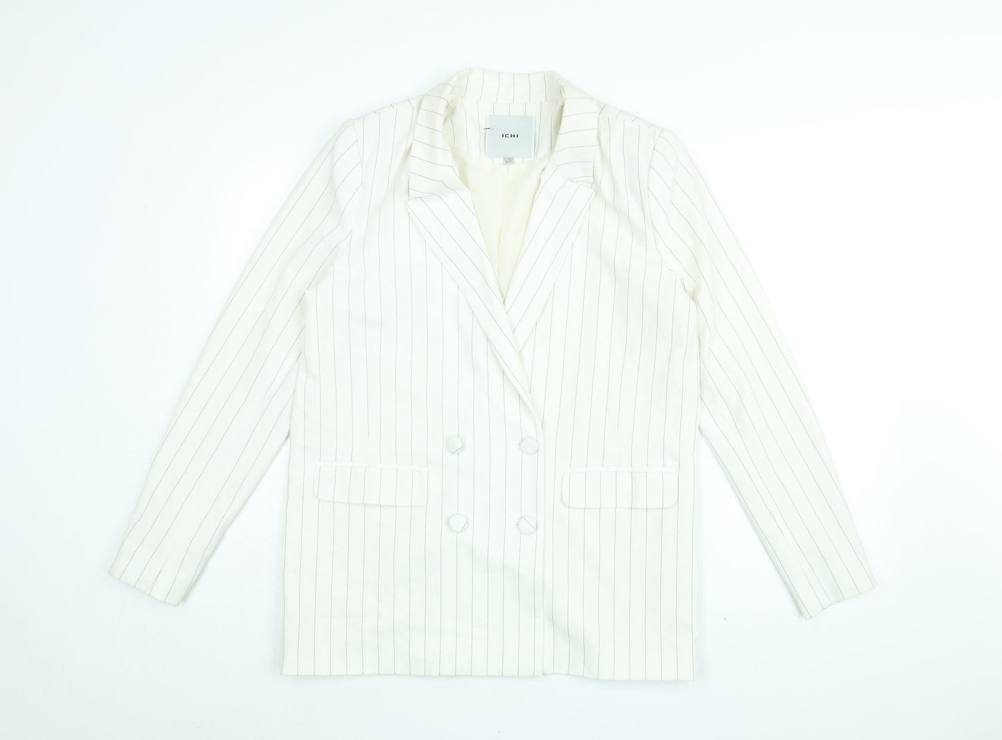 Womens UK Size 10 ICHI White Jacket