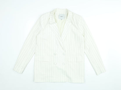 Womens UK Size 10 ICHI White Jacket