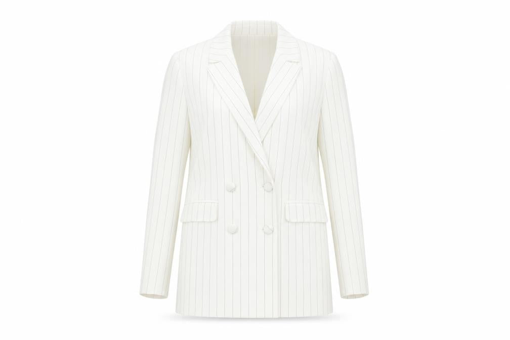 Womens UK Size 10 ICHI White Jacket