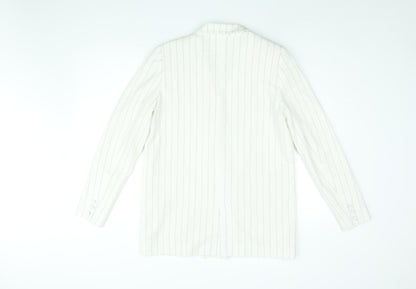Womens UK Size 10 ICHI White Jacket