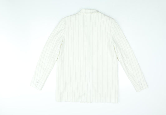 Womens UK Size 10 ICHI White Jacket