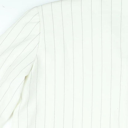 Womens UK Size 10 ICHI White Jacket
