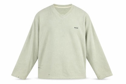 Mens UK Size M Reebok Beige Pullover Sweatshirt