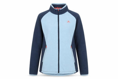 Decathlon Girls Blue Polyester Full Zip Sweatshirt Size 14-15 Years Zip