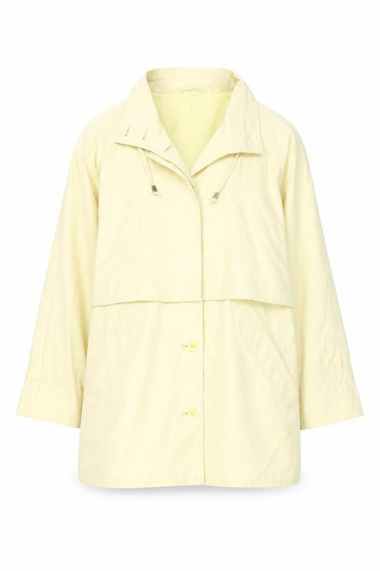 Womens UK Size 14 C&A Beige Overcoat