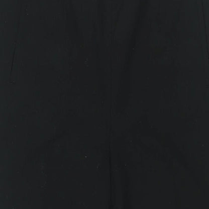 Lakeland Womens Black Polyester Trousers Size 14 L29.5 in Regular Zip