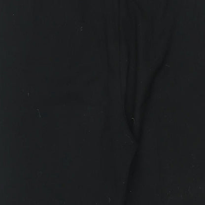 Lakeland Womens Black Polyester Trousers Size 14 L29.5 in Regular Zip