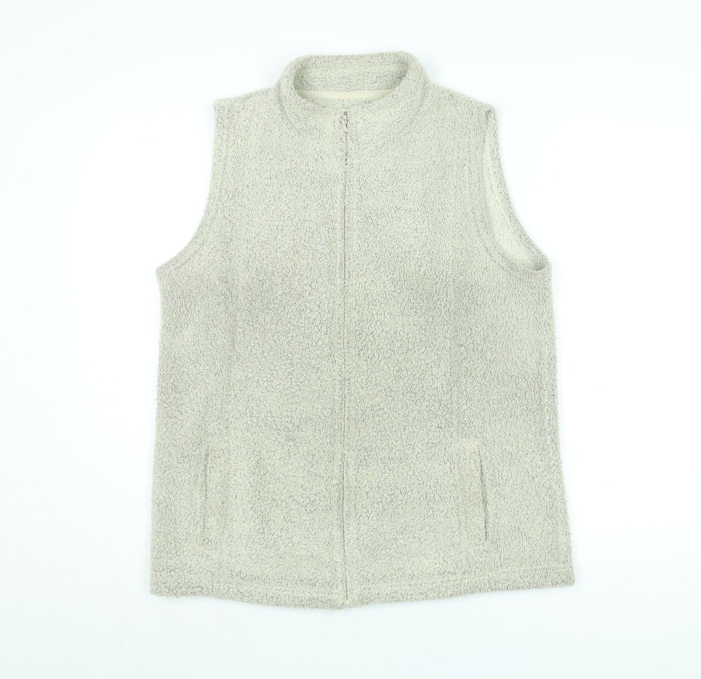 Womens UK Size 14 EWM Beige Gilet