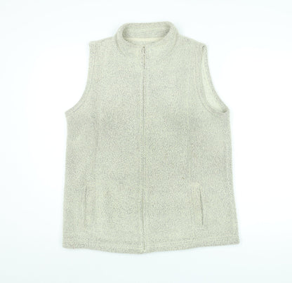 Womens UK Size 14 EWM Beige Gilet
