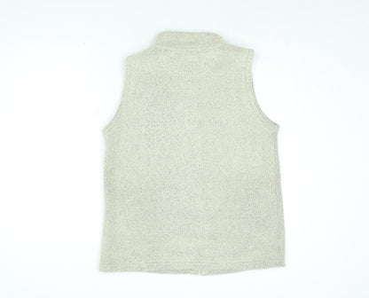 Womens UK Size 14 EWM Beige Gilet