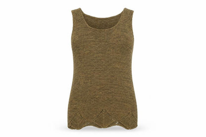 Bisou Jeans Womens Brown Acrylic Basic T-Shirt Size S Round Neck