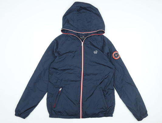 Mens UK Size M Harvey & Jones Blue Jacket