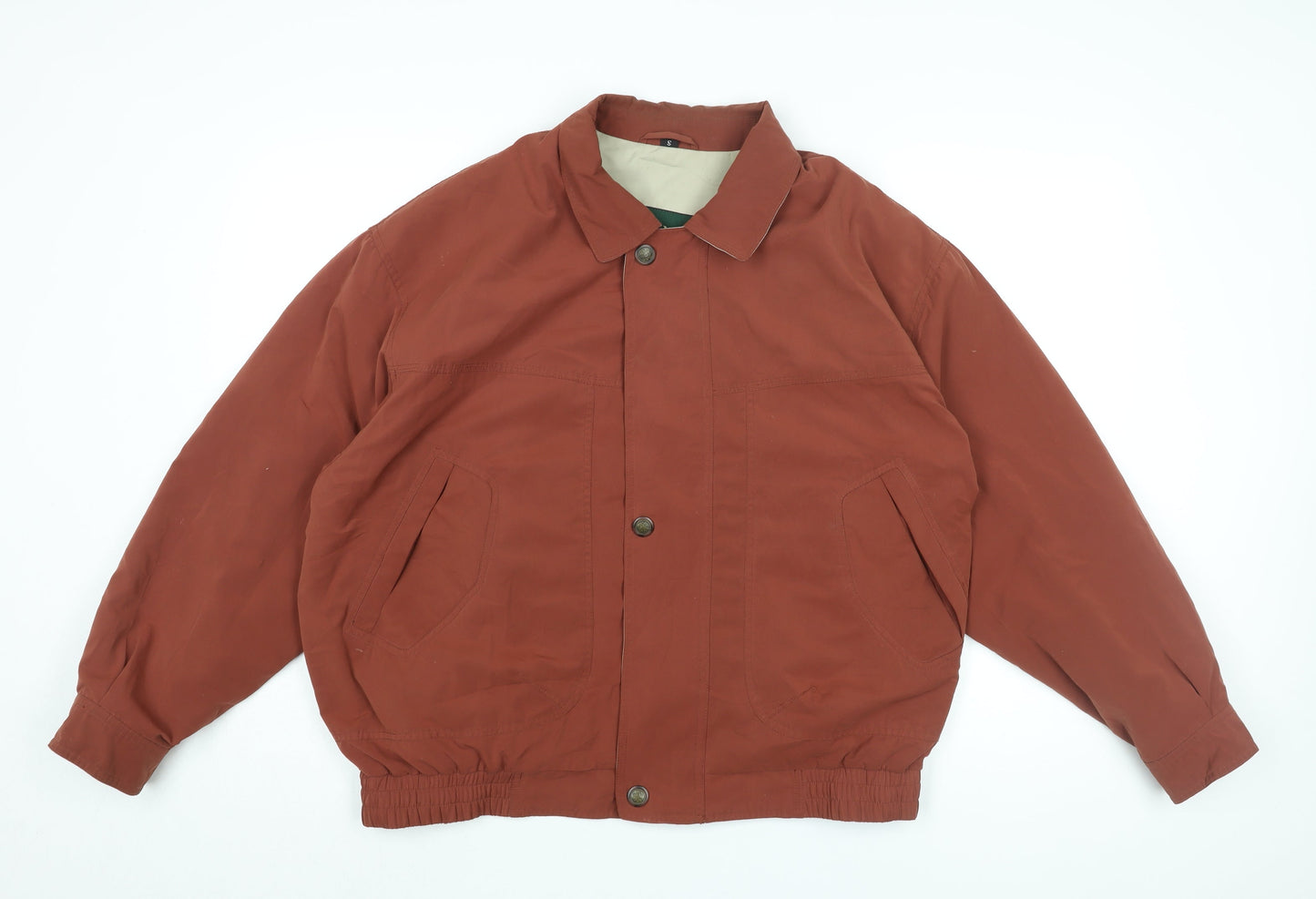 Mens UK Size S Dannimac Brown Bomber Jacket