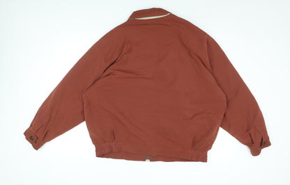 Mens UK Size S Dannimac Brown Bomber Jacket