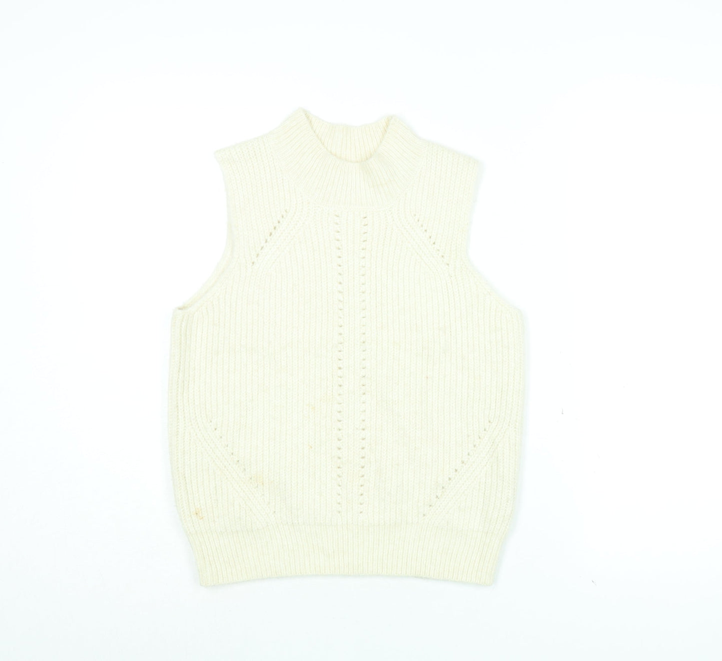 Womens UK Size 12 Scotch & Soda White Pullover Jumper