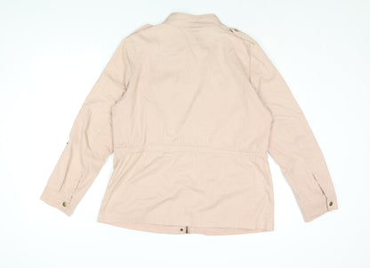 Womens UK Size 16 Damart Pink Jacket