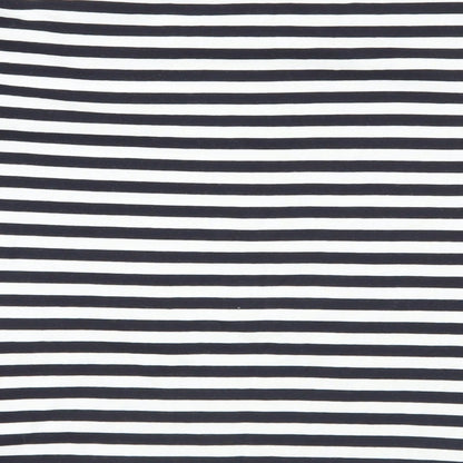 Maine New England Womens Blue Striped Cotton Basic T-Shirt Size 12 Boat Neck - Embellished Neckline