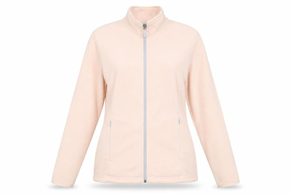 Marks & Spencer Womens Pink Jacket Size 14 Zip - Zipped Pockets
