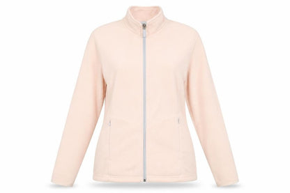 Marks & Spencer Womens Pink Jacket Size 14 Zip - Zipped Pockets