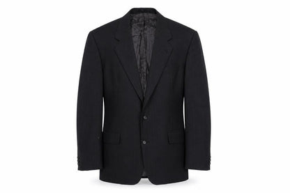 Mens UK Size 44 Label Regular Black Suit Jacket