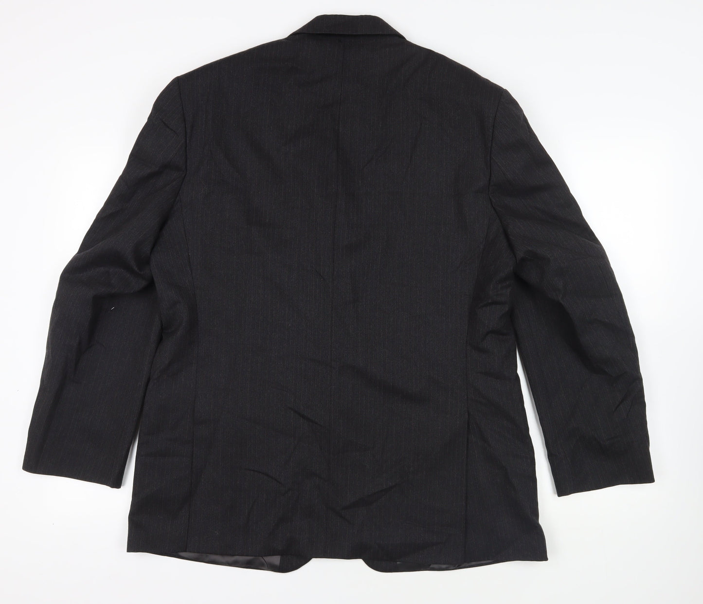 Mens UK Size 44 Label Regular Black Suit Jacket