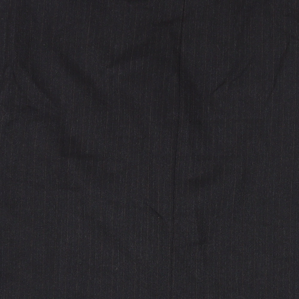 Mens UK Size 44 Label Regular Black Suit Jacket