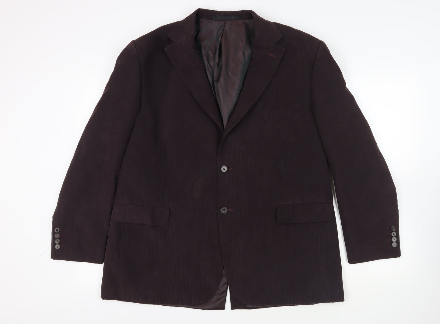 Mens UK Size 46 Marks and Spencer Regular Purple Suit Jacket