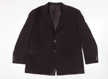 Mens UK Size 46 Marks and Spencer Regular Purple Suit Jacket