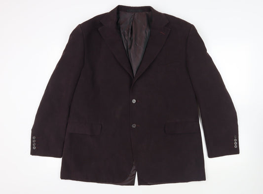 Mens UK Size 46 Marks and Spencer Regular Purple Suit Jacket