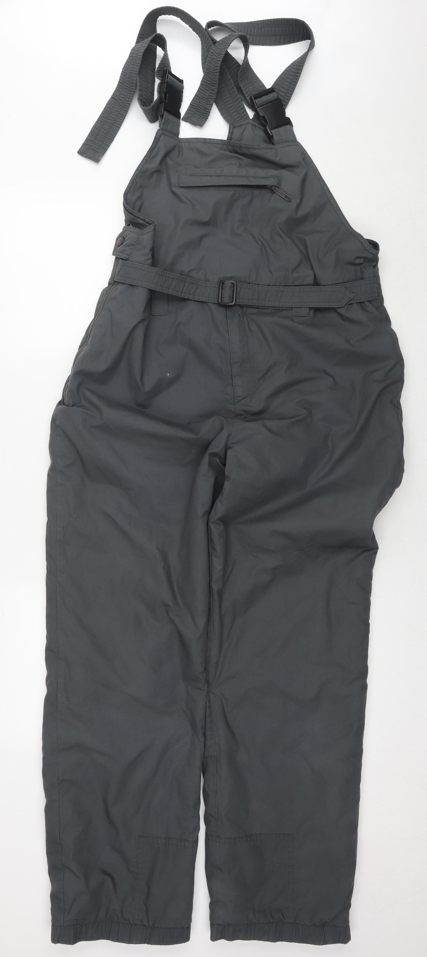 St Michael Mens Grey Polyester Snow Pants Trousers Size M L30 in Regular Zip