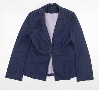 Womens UK Size 12 New Look Blue Jacket
