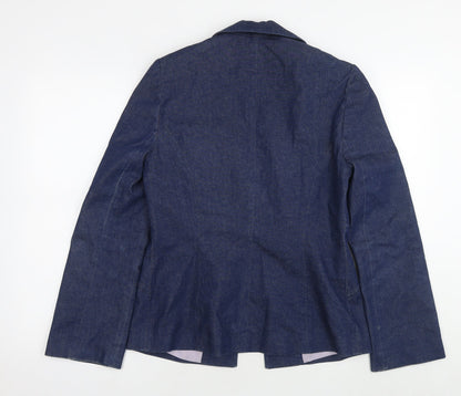 Womens UK Size 12 New Look Blue Jacket