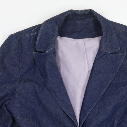 Womens UK Size 12 New Look Blue Jacket