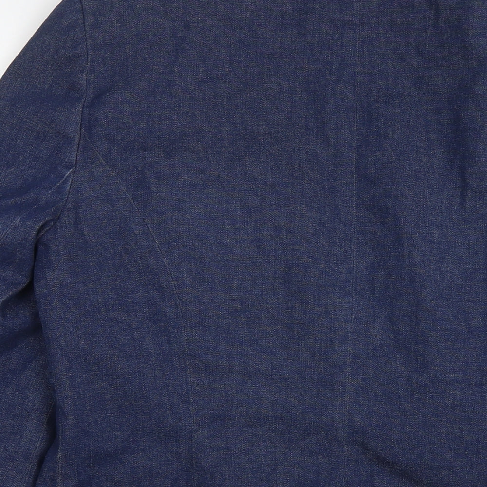 Womens UK Size 12 New Look Blue Jacket