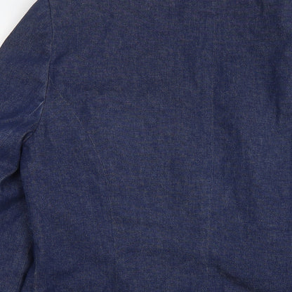 Womens UK Size 12 New Look Blue Jacket