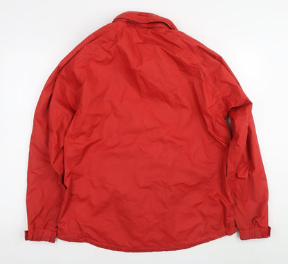 Mens UK Size M Target Red Jacket