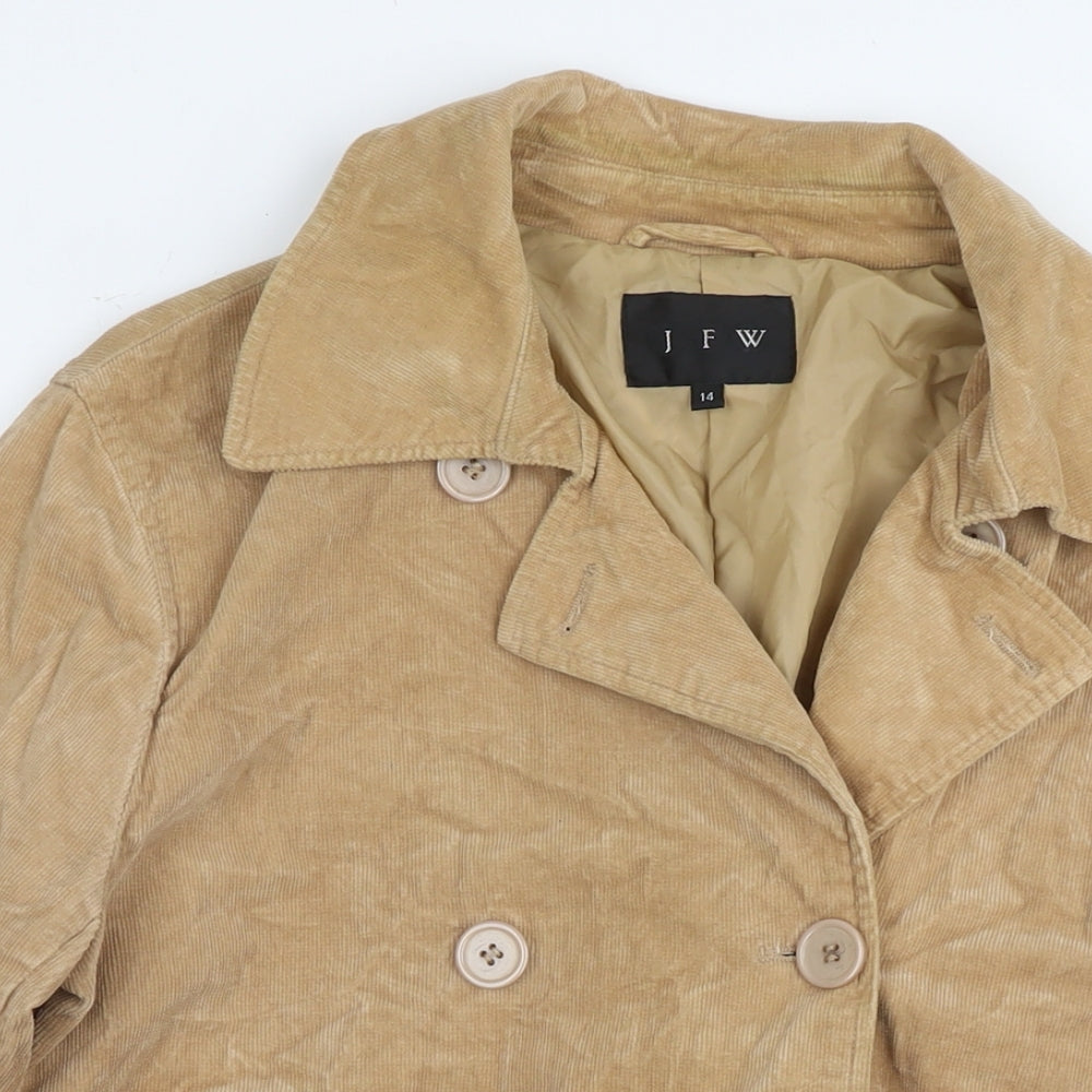Womens UK Size 14 JFW Brown Jacket