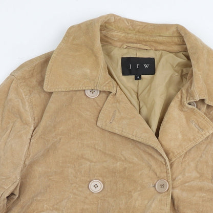 Womens UK Size 14 JFW Brown Jacket