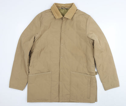 Mens UK Size M GOLFINO Beige Quilted Coat