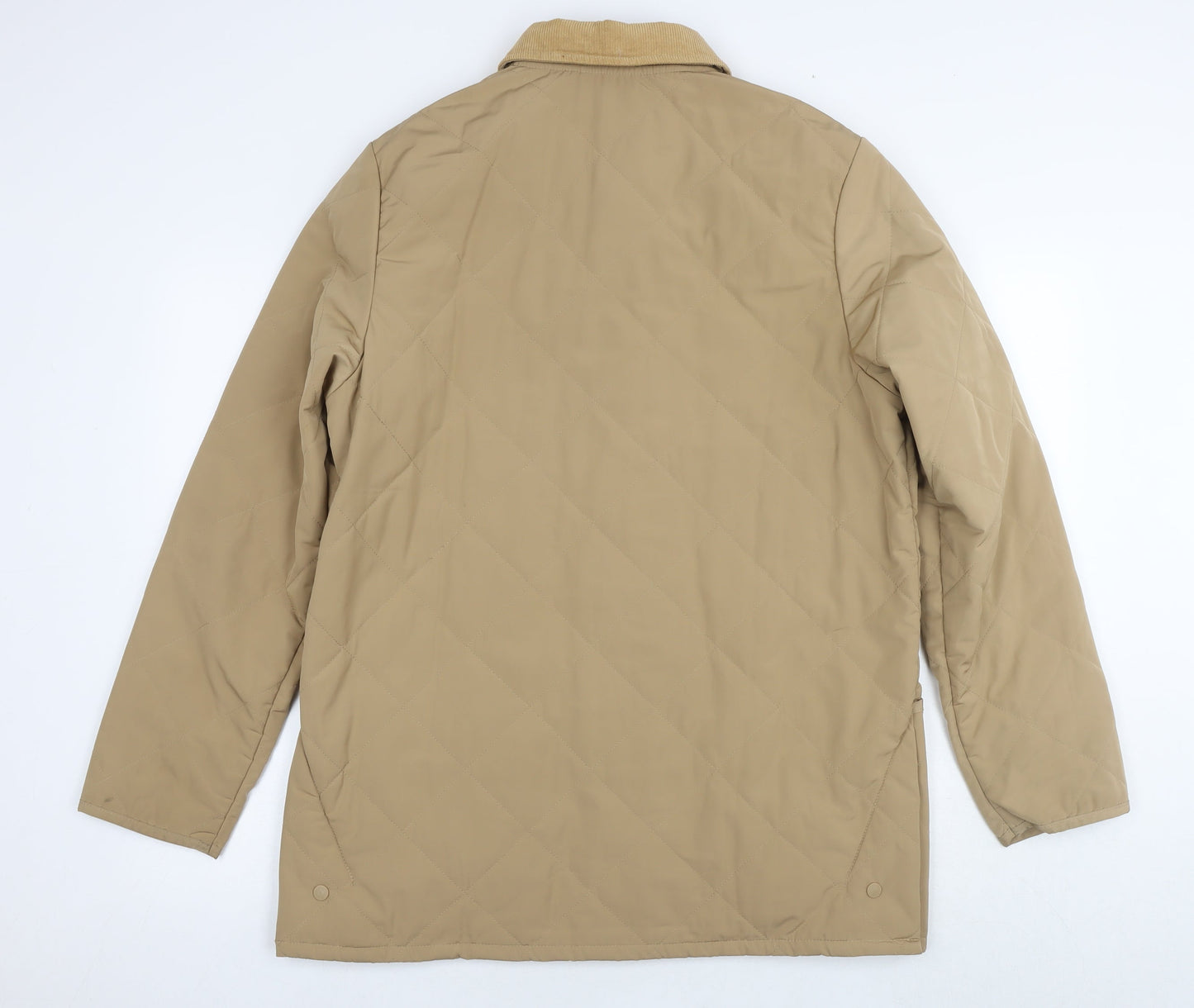 Mens UK Size M GOLFINO Beige Quilted Coat