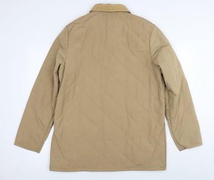 Mens UK Size M GOLFINO Beige Quilted Coat