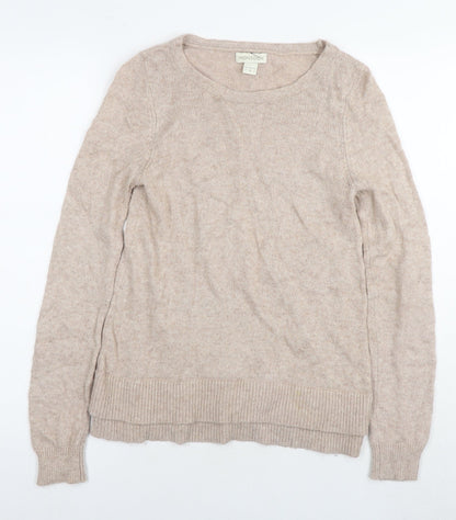 Womens UK Size 8 Monsoon Beige Pullover Jumper