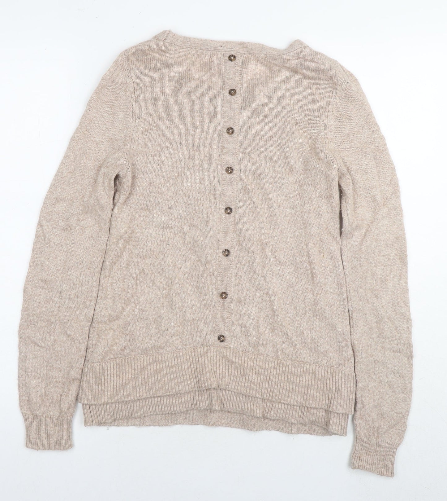 Womens UK Size 8 Monsoon Beige Pullover Jumper